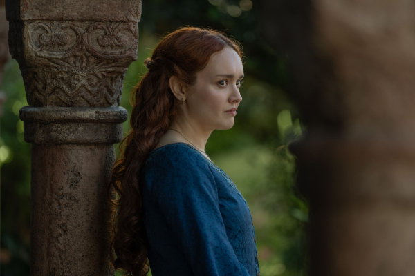 Olivia Cooke as Alicent Hightower in season three.